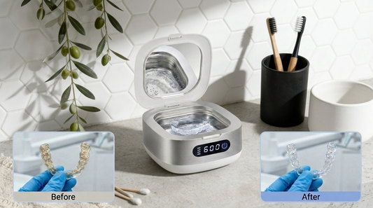 Ditch the Soaking: Ultrasonic Retainer Cleaner vs. Tablets