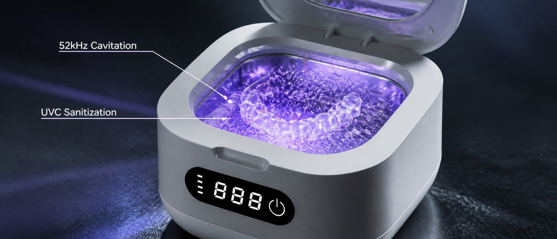52kHz Ultrasound + UVC: The Future of Oral Appliance Cleaning