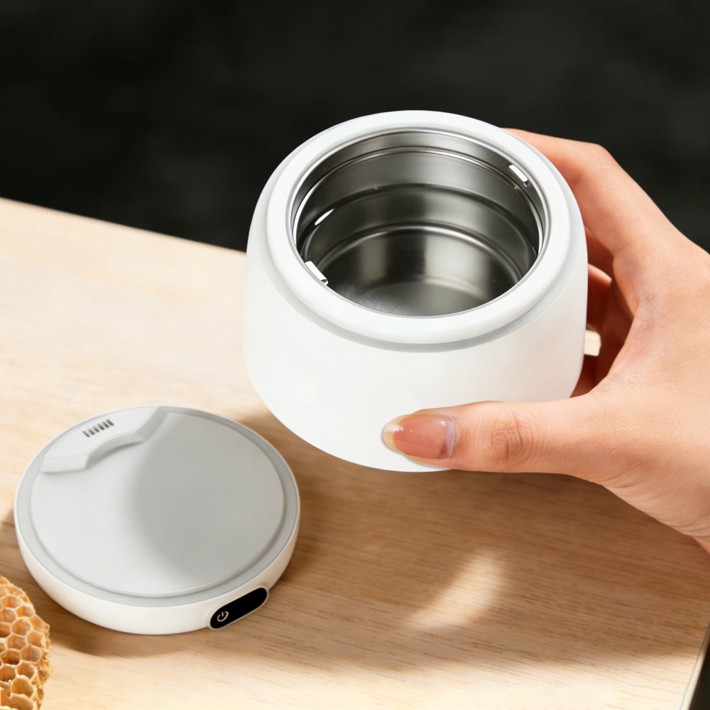 Voraiya-ultrasonic-cleaner-with-detachable-stainless-steel-tank-for-easy-filling