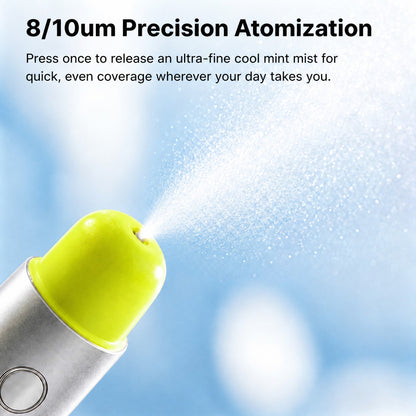 Voraiya Electric Oral Spray Device –  8μm Precision Mist & Flight Mode