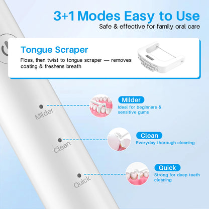 Voraiya® Flossa Electric Flosser Kit (50 Heads)