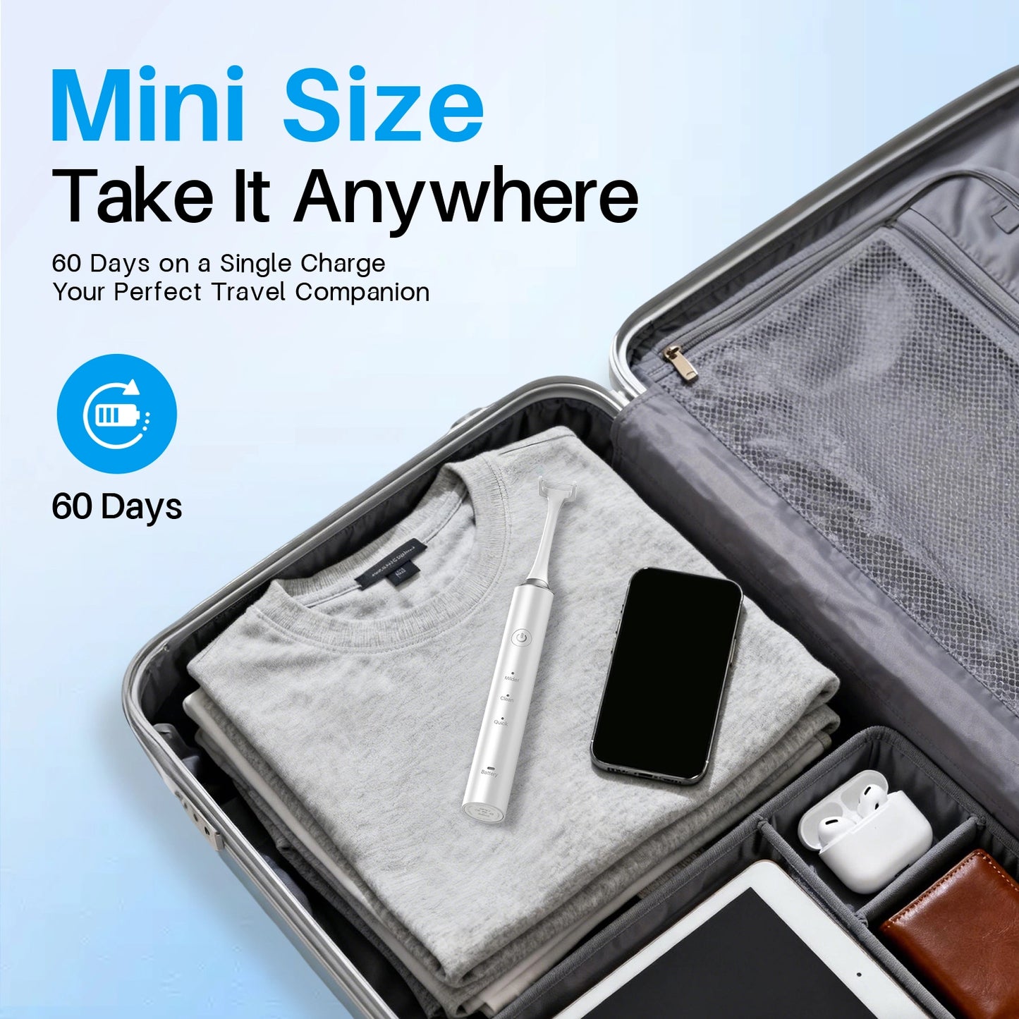 Voraiya® Flossa Electric Flosser Kit (50 Heads)