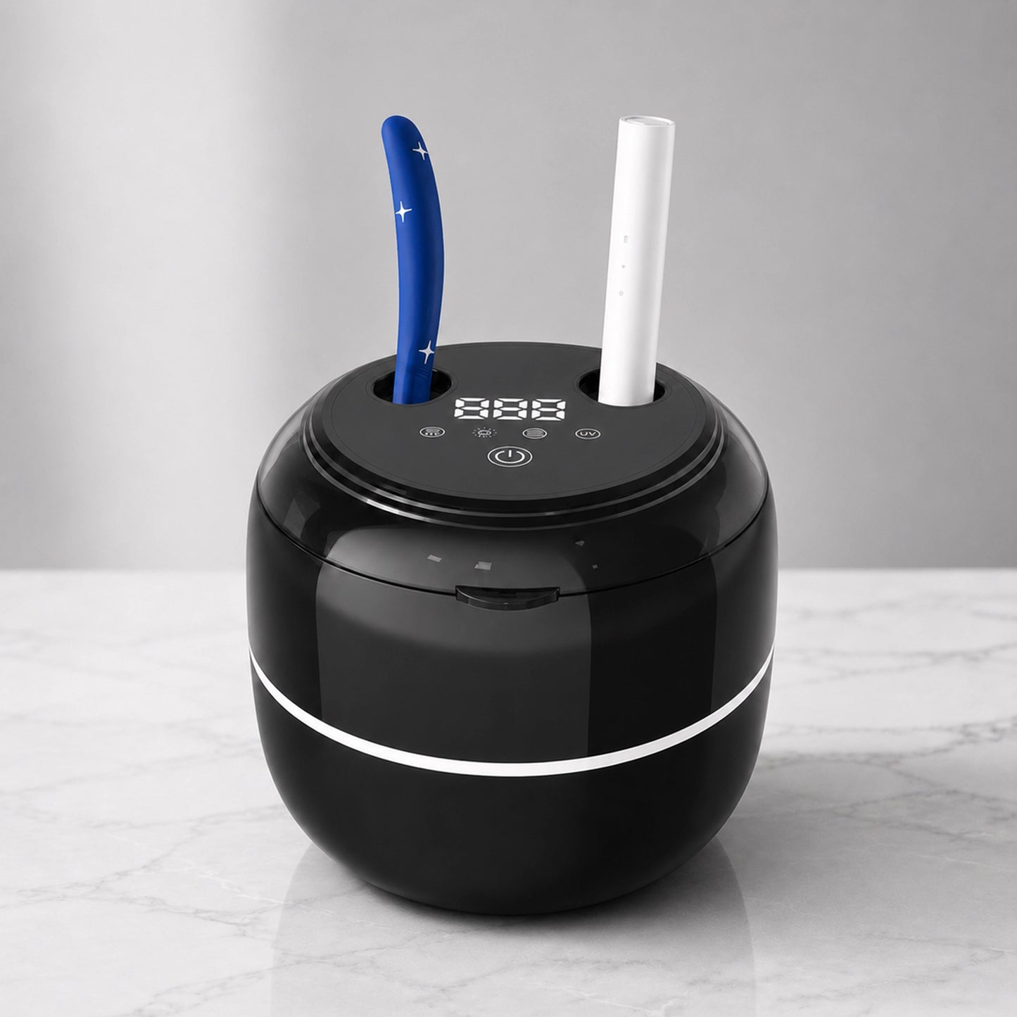 Oral Classic Ultrasonic Retainer Cleaner 200ml, 4 UV Lights, 4 Modes