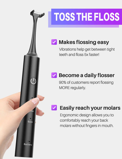 Voraiya® Flossa Electric Flosser Kit (50 Heads)