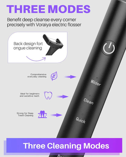 Voraiya® Flossa Electric Flosser Kit (50 Heads)