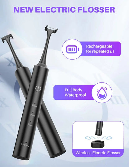 Voraiya® Flossa Electric Flosser Kit (50 Heads)