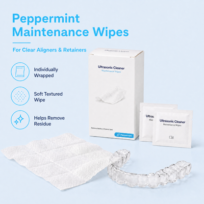 Voraiya Mint-Scented Eco-Friendly Ultrasonic Cleaner Wipes – 30pcs